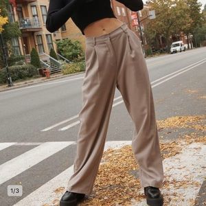 PORTED PLEATED STRAIGHT PANT | DYNAMITE